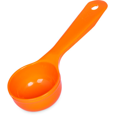 Carlisle 492524 | Measure Miser® Solid Short Handle 75ml | Orange | Case of 12