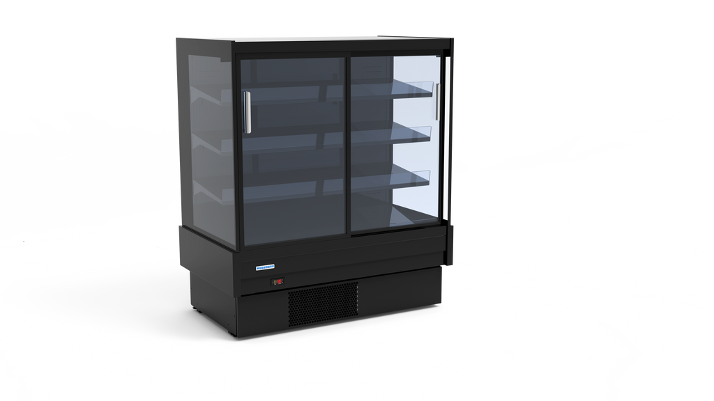Hussmann SGND153S-CQ4 Self-Contained Semi Vertical Hinged Door Display Cabinet