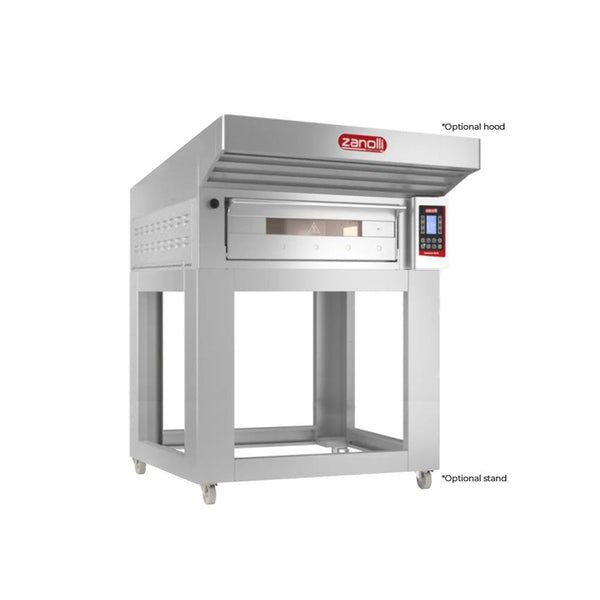 Zanolli I POM4E04A-1  Zanolli Teorema Polis I One Deck Oven I Electric Deck Ovens I Pizza Oven Single Deck I Commercial Pizza Oven