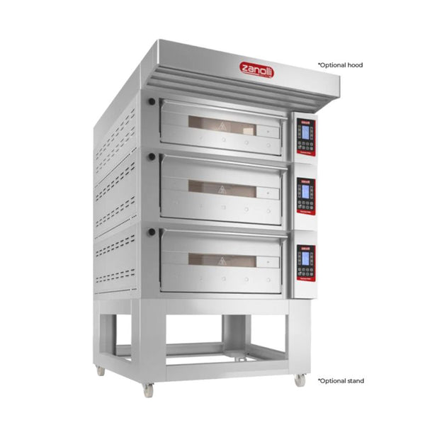 Zanolli I POM4E06A-2+POM4E04A-1 I Zanolli Teorema Polis I Deck Bakery Oven I Electric Deck Ovens I 3 I Deck Oven I Commercial Pizza Oven