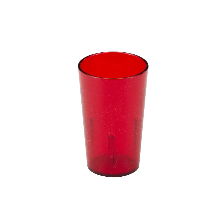 Cambro 500P2156 I Colorware Tumblers - 154 mL I Ruby Red I 24 Case Pack