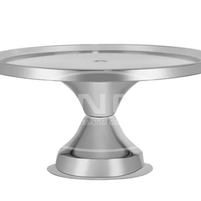 3Inox 505450 I Platter Stand I Stainless Steel I Stand I Cake Stand I Stainless Steel Cake Stand