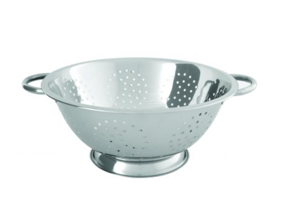 3Inox 508008 I Stainless Steel I Colander I Colander Strainer I Stainless Steel Colander I 13L