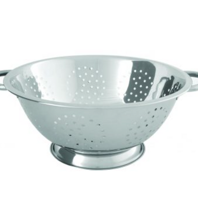 3Inox 508008 I Stainless Steel I Colander I Colander Strainer I Stainless Steel Colander I 13L