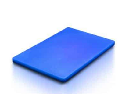 3Inox 508805BL I Chopping Board I Blue I Polyethylene Cutting Board I Cutting Board