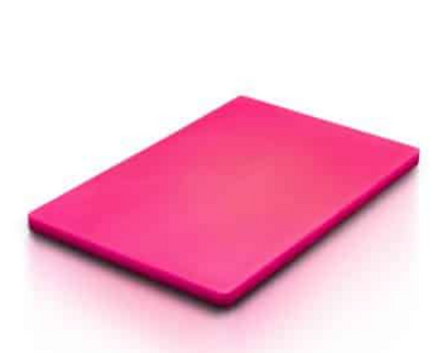 3Inox 508805R I Chopping Board I Red I Polyethylene Cutting Board I Cutting Board