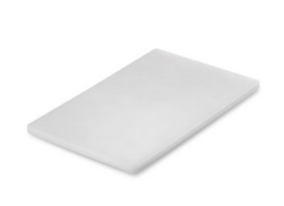 3Inox 508805WH I Chopping Board I White I Polyethylene Cutting Board I Cutting Board