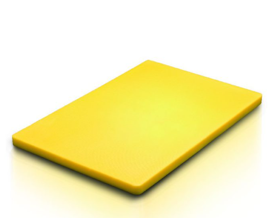 Chopping Board, 3Inox, 508805Y, Yellow, Polyethylene Cutting Board, Cutting Board
