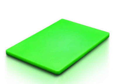 3Inox 508806G I Chopping Board I Green I Polyethylene Cutting Board I Cutting Board