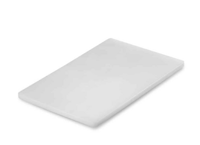 3Inox 508806WH I Chopping Board I White I Polyethylene Cutting Board I Cutting Board