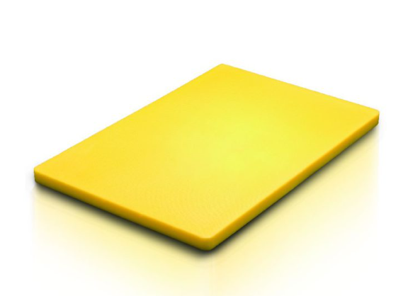 Chopping Board, 3Inox, 508806Y, Yellow, Polyethylene Cutting Board, Cutting Board
