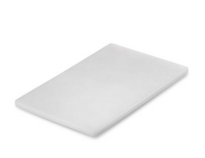 3Inox 508807WH I Chopping Board I White I Polyethylene Cutting Board I Cutting Board