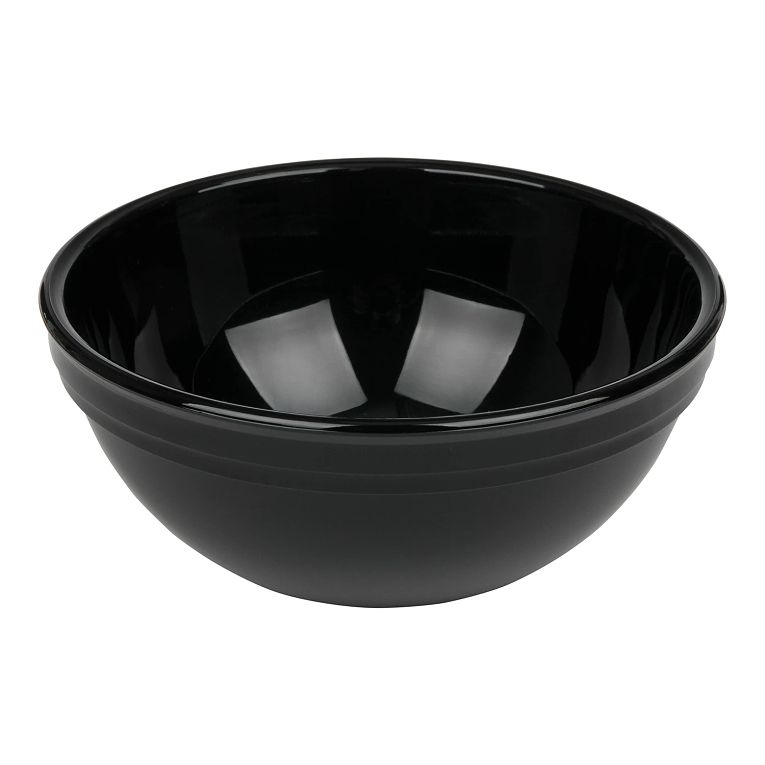 Cambro 50CW110 I Camwear Large Nappie Bowl I 452 mL (15.3 oz) I Black I Case of 48