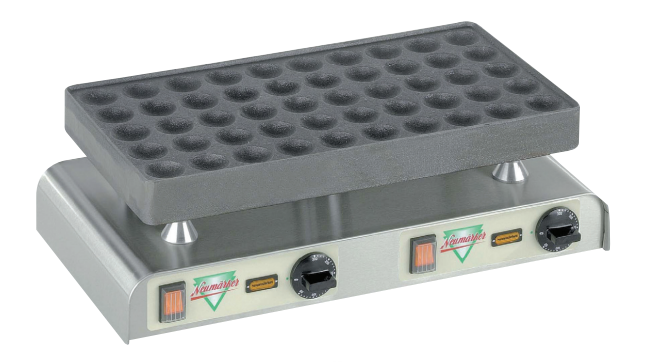 Neumärker NEE-12-40940 I Poffertje Grill I Electric Griddle and Crepe Maker I Commercial Grill