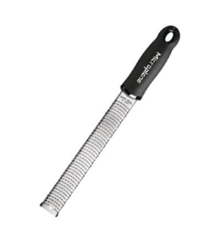 Microplane Lemon Zester, 3Inox, 512000, Microplane Zest, Premium Thin Long, Zester, Grater
