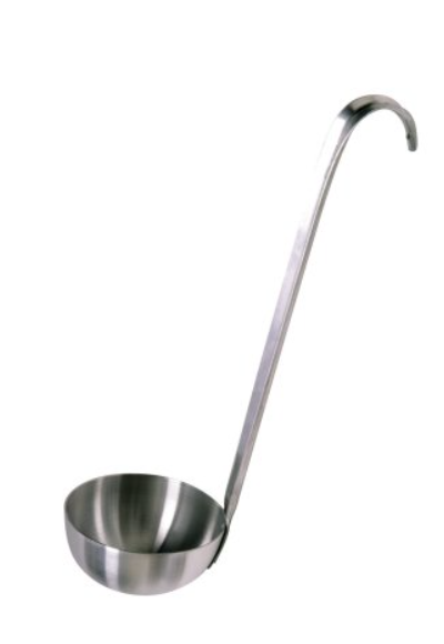 Stainless Steel Soup Ladle, 3Inox, 514006, 2oz
