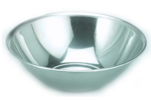 Mixing Bowl, 3Inox 515502, Stainless Steel, 0.5L
