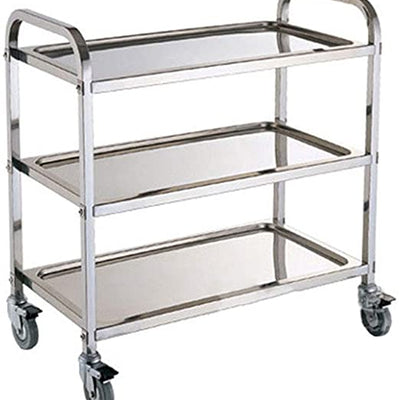Roband Hallde | HA3208 | Accessories Trolley | Stainless Steel Trolley on Wheels | with Lockable Wheels