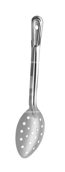 Serving Spoon, 3Inox, 522012, Perforated, Stainless Steel Slotted Spoon
