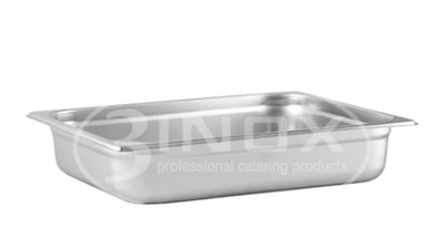 3Inox 523212 I Gastronorm Pan I Stainless Steel I Pan I Stainless Steel Gastronorm Pan I 4L