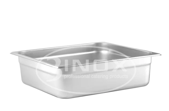 Gastronorm Pan, 3Inox, 523223, Stainless Steel, 9L, Pan, Stainless Steel Gastronorm Pan
