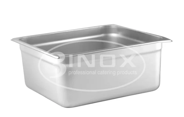 Gastronorm Pan, 3Inox, 523224, Stainless Steel, 353X325X150mm
