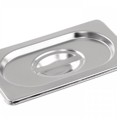 3Inox 523237 I Stainless Steel I Perforated I Gastronorm Lid I Stainless Steel I Pan Cover