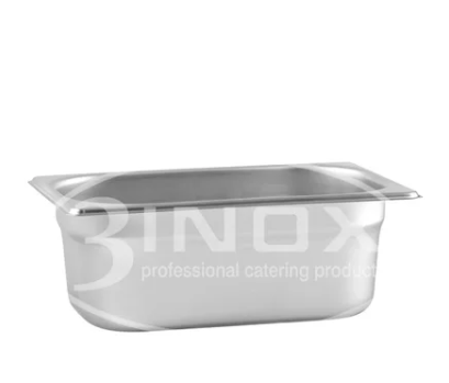  Gastronorm Pan, 3Inox 523243, Stainless Steel, 2.5L, Pan, Stainless Steel Gastronorm Pan 
