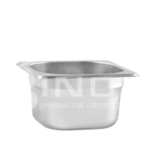  Gastronorm Pan, 3Inox 523253, Stainless Steel, 1.5L, Pan, Stainless Steel Gastronorm Pan 
