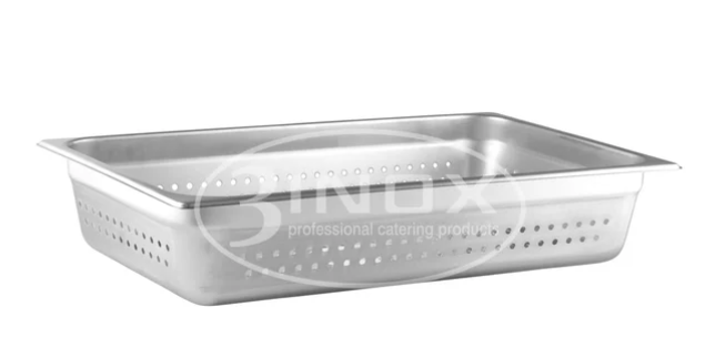 Perforated Pan, 3Inox, 523273, Gastronorm Pan, Stainless Steel
