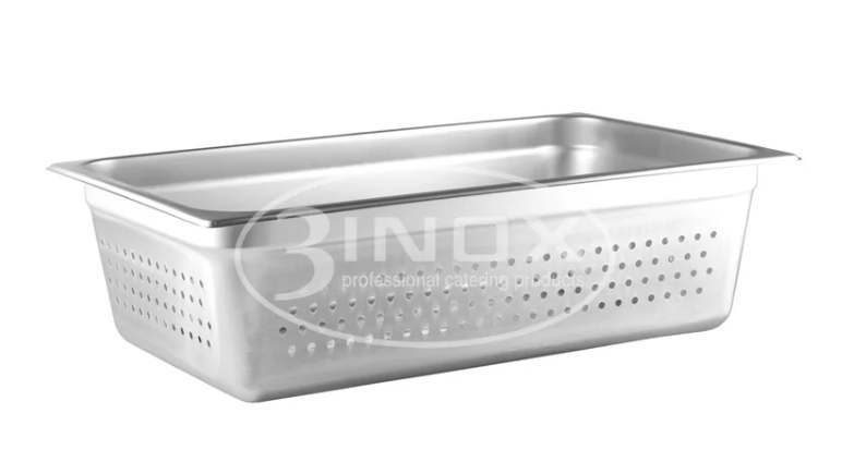 Perforated Pan, 3Inox, 523274, Gastronorm Pan, Stainless Steel
