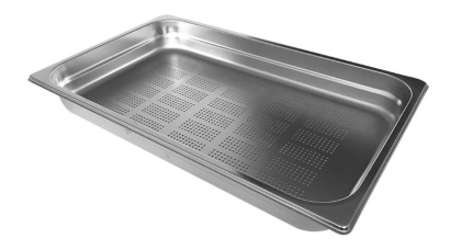 3Inox 523275 | Gastronorm Pan | Perforated Pan | Stainless Steel Pan
