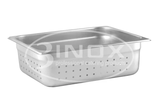 Perforated Pan, 3Inox, 523277, Gastronorm Pan, Stainless Steel
