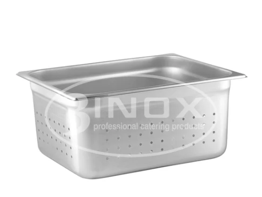Perforated Pan, 3Inox, 523278, Gastronorm Pan, Stainless Steel
