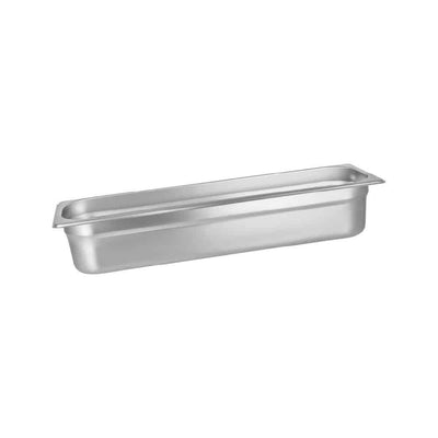 3Inox 523983 I Gastronorm Pan I Stainless Steel I Pan I Stainless Steel Gastronorm Pan I GN 2/4 I 530 x 162 x 100mm