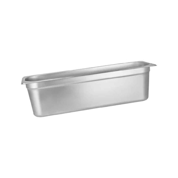 3Inox 523984 I Gastronorm Pan I Stainless Steel I Pan I Stainless Steel Gastronorm Pan I GN 2/4 I 530 x 162 x 150mm