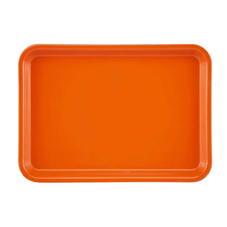 Cambro 57220 I Camtray Rectangular Tray I 125x180mm I Citrus Orange I Case of 12