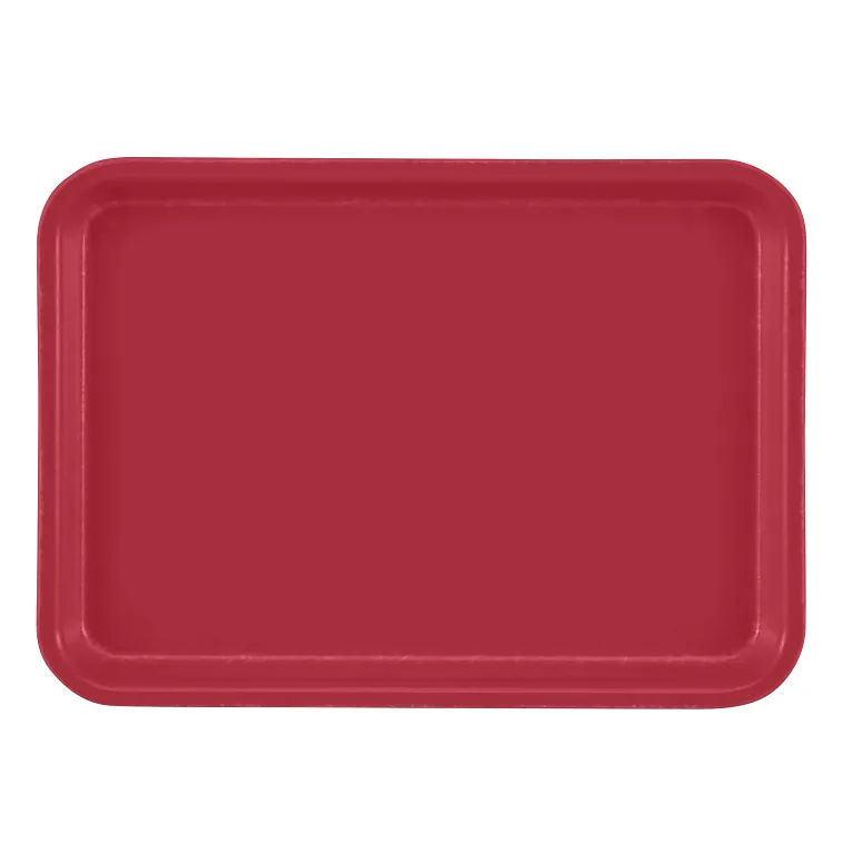 Cambro 57221 I Camtray Rectangular Tray I 125x180mm I Ever Red I Case of 12