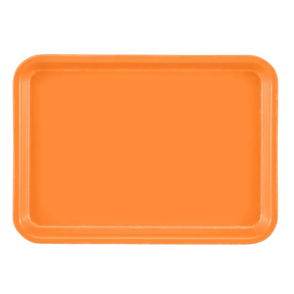 Cambro 57222 I Camtray Rectangular Tray I 125x180mm I Orange Pizazz I Case of 12