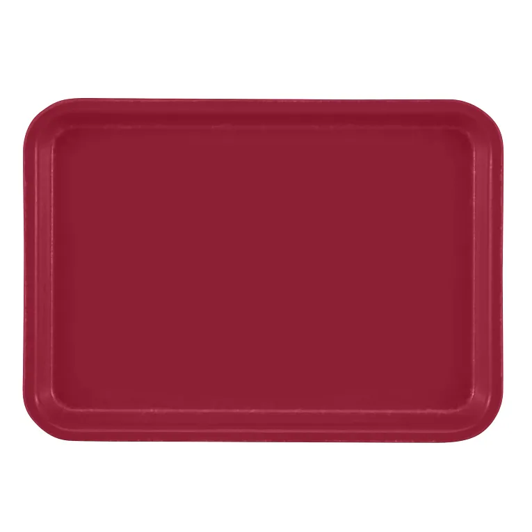 Cambro 57505 I Camtray Rectangular Tray I 125x180mm I Cherry Red I Case of 12
