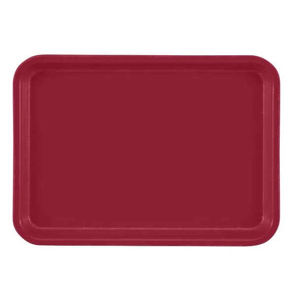 Cambro 57505 I Camtray Rectangular Tray I 125x180mm I Cherry Red I Case of 12