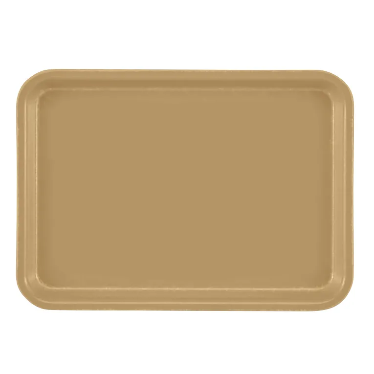 Cambro 57514 I Camtray Rectangular Tray I 125x180mm I Earthen Gold I Case of 12