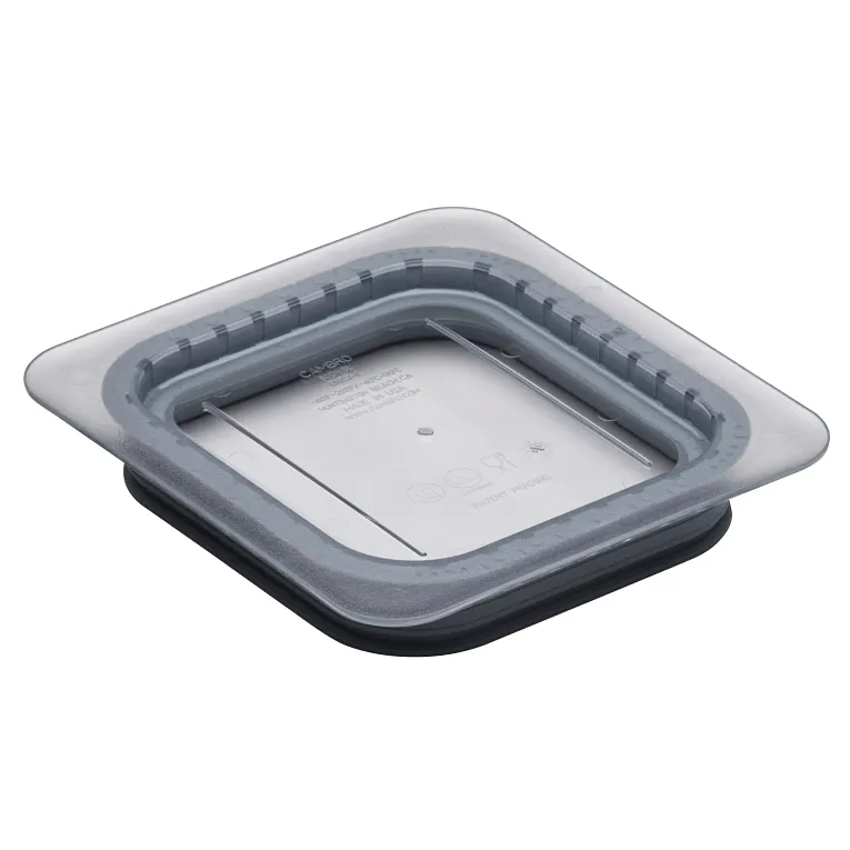 Cambro 60CWGL135 I Camwear GN 1/6 GripLid I Clear I Case of 6