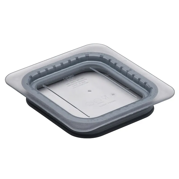 Cambro 60CWGL135 I Camwear GN 1/6 GripLid I Clear I Case of 6