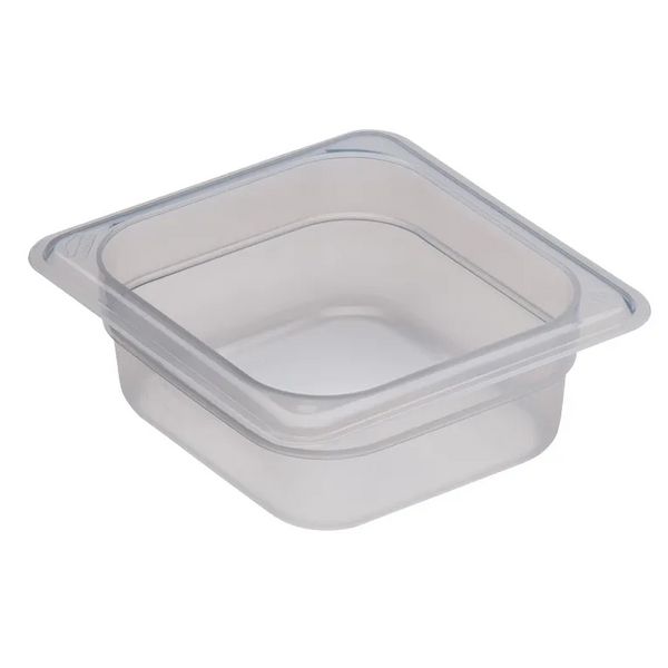 Cambro 62PP190 I GN 1/6 Food Pans 65 mm Deep I 1L I Translucent I Case of 6