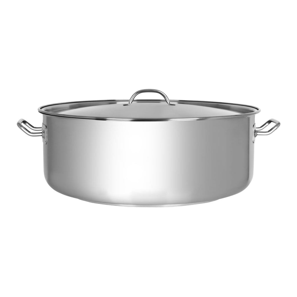 Chef Inox Elite Casserole with Lid 18/10 500x190mm 37lt