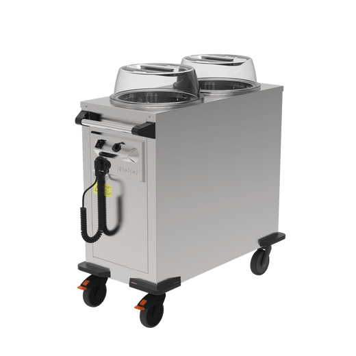 Rieber RRV-2-190-320 Mobile Tubular Dispenser (Round) - No Heating | Double Tube | 44kgs