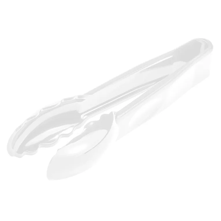 Cambro 6TGS135 I Camwear Polycarbonate Scalloped Grip Tongs I 15 cm I Clear I Case of 12
