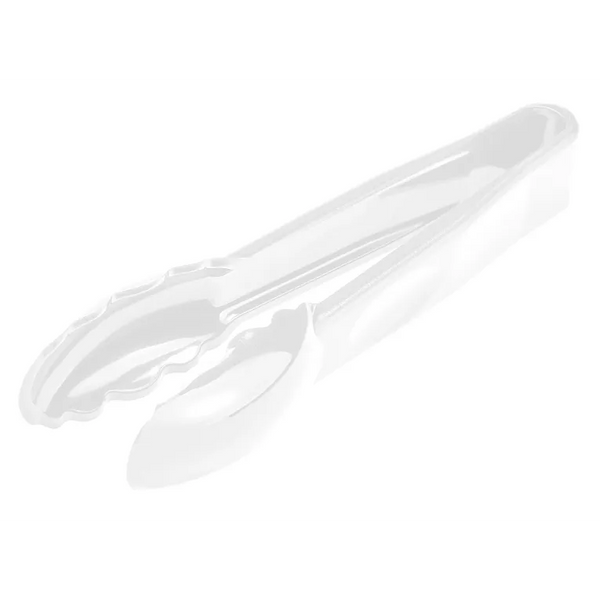 Cambro 6TGS135 I Camwear Polycarbonate Scalloped Grip Tongs I 15 cm I Clear I Case of 12