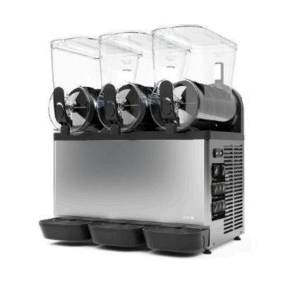 Carpigiani Horeca GraniLuxe Silver PP Triple Bowl Slushie Machine | 36L (3 x 12L) | Silver